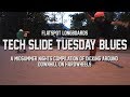 Tech slide tuesday blues  flatspot longboards