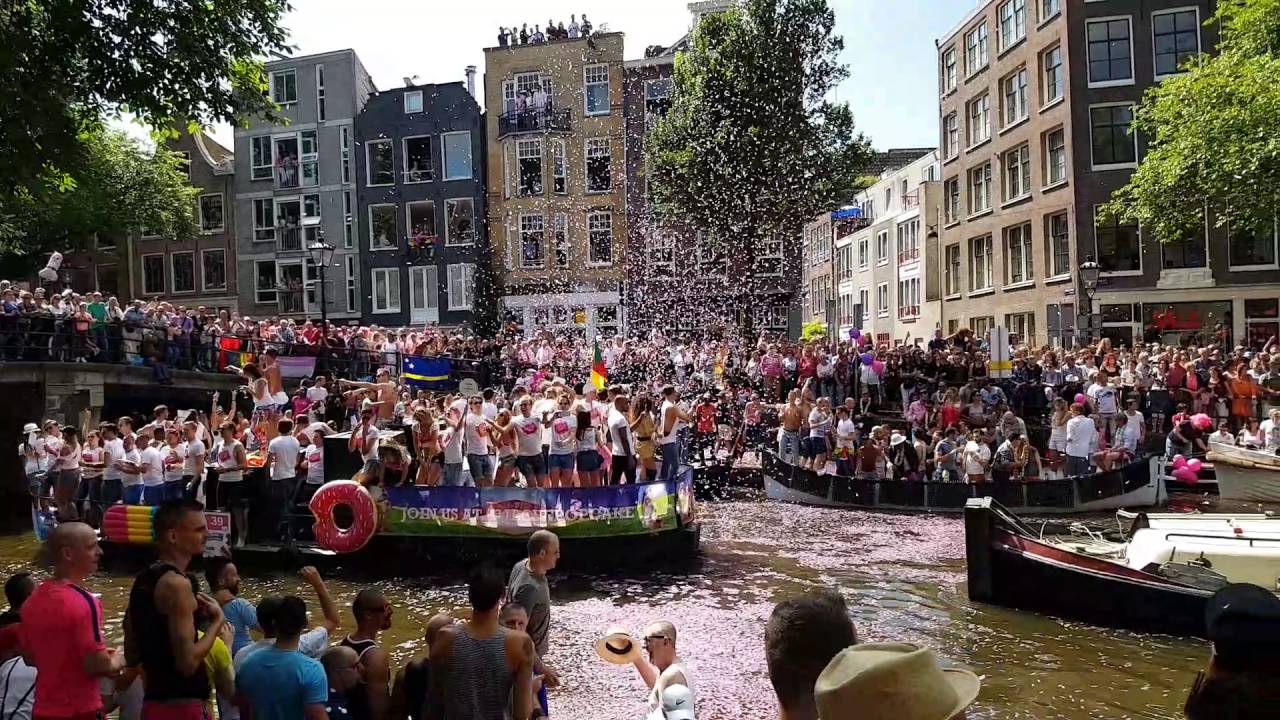 Europride 2016 Canal Parade Amsterdam 06 08 2016 Youtube
