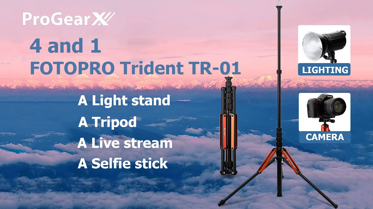 Fotopro Multifunctional Light stand TR-01