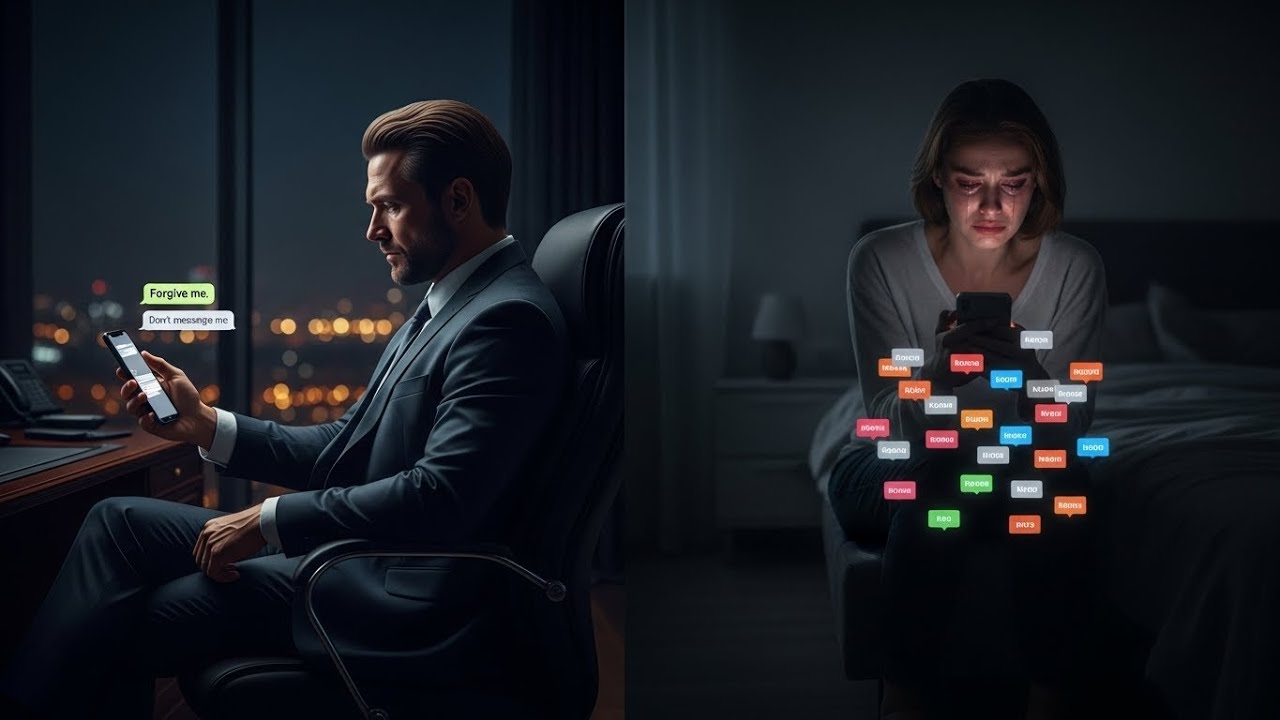She messaged, ‘Forgive me ’ The mafia boss replied, ‘Don’t message me ’ Five minutes later—100 messa