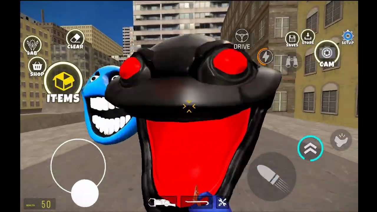 Nexbots in playground mod New updates gogo gaga Boss VS CRABTANIC & DEEP SEA FISH ROCK MONSTER   in 