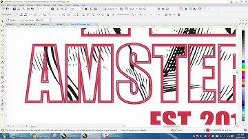 Corel Draw Tips & Tricks Nudge Nodes inside a text