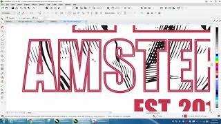 Corel Draw Tips & Tricks Nudge Nodes inside a text