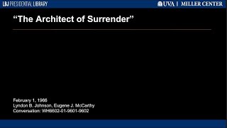 The Architect of Surrender