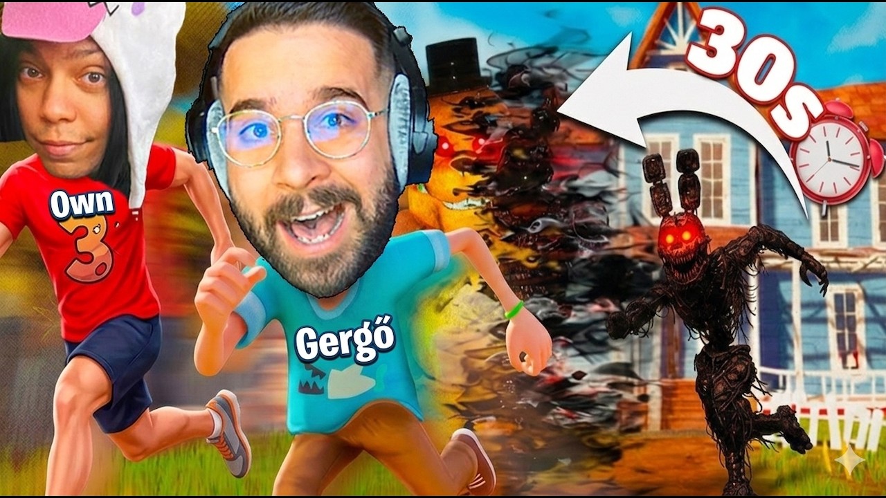 30 Másodpercenként Változik a Karakter a Hello Neighbor FNAF modban! w/ OwnMcKendry