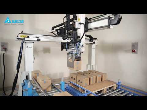   Delta Robot Gantry Solution For Palletizing