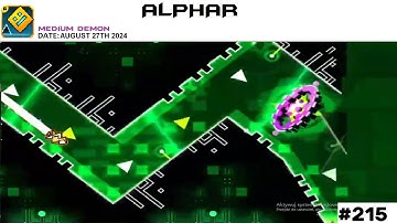 [215th] Alphar by Codex 100% (Medium Demon) | Geometry Dash