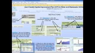 Capital Planning and the User-Friendly Capital Improvement Tool for Water & Wastewater Utilities