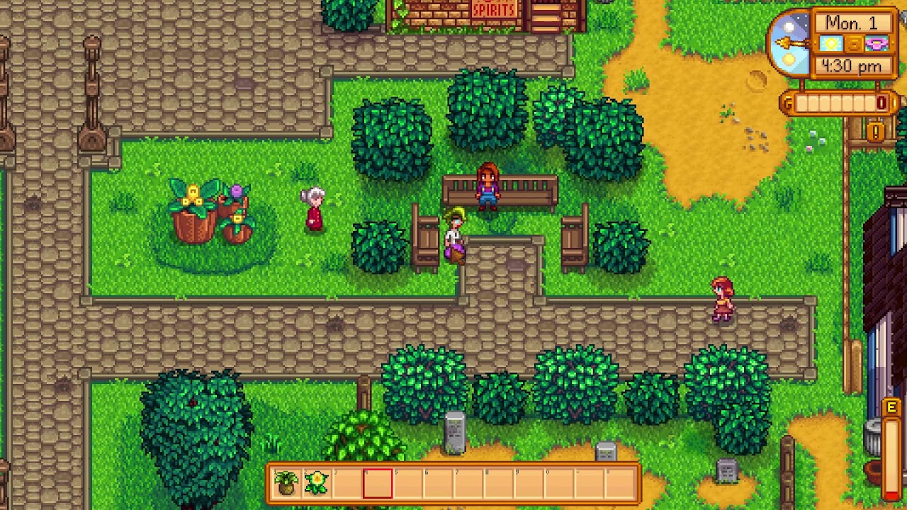 You can now sit on Benches Stardew Valley 1.5 YouTube