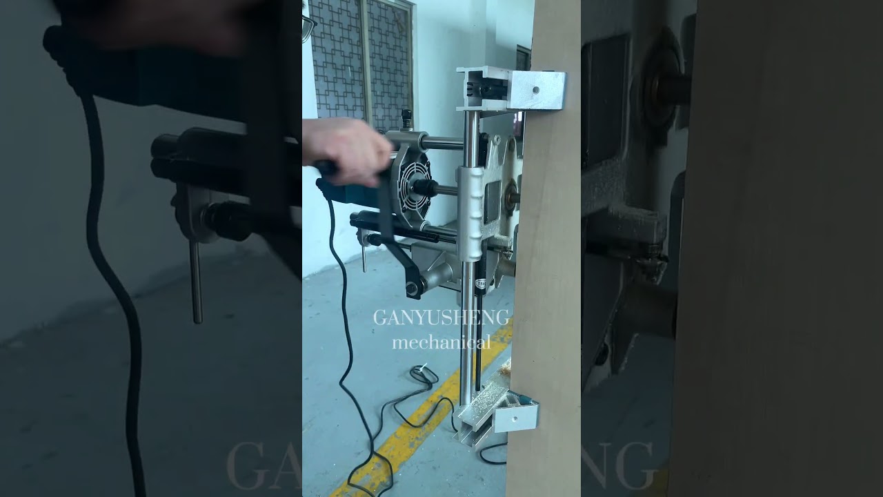 Would you be satisfied with this machine for making lock body holes so easy?