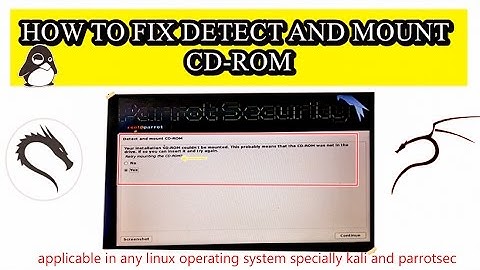 #detect and mount CD ROM fixed 100% full proof solution #easiest method