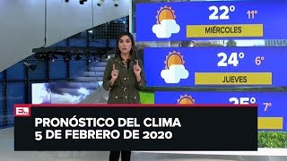 Clima Para Hoy 5 De Febrero De 2020