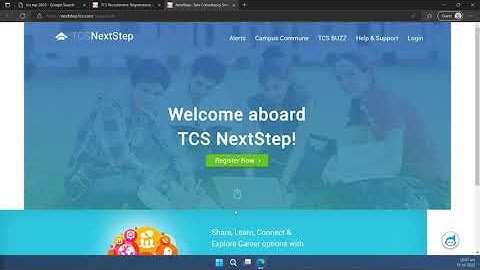 TCS NQT 2023 - Step-by-step guide to the registration process