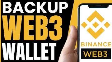 How To BACKUP Binance WEB3 Wallet (QUICK & EASY) 2025