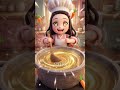 POV: Nezuko makes a Level 999 Pancake Tower! 🥞⚠️