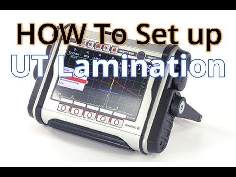 How To Set UT Lamination with Normal -