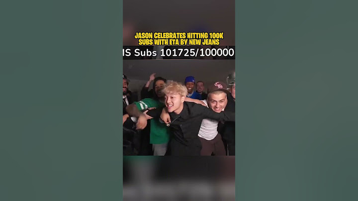 JasonTheWeen Celebrates 100,000 To NewJeans - ETA