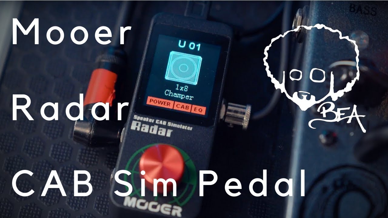 Mooer Radar Cab Sim Pedal Super Useful Portable Youtube