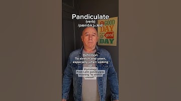 How to pronounce Pandiculate! English Pronunciation, Meaning, Synonyms, Etymology, and Examples!