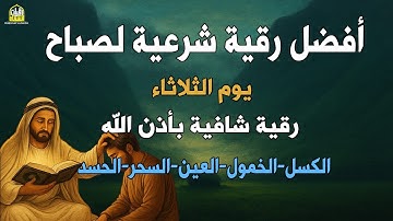 أفضل رقية شرعية في صباح يوم الثلاثاء علاج الحسد_السحر_العين _حفظ وتحصين للمنزل