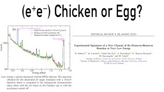 (e+e−) Chicken or Egg?