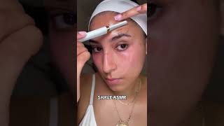 Shave ASMR #makeup #dermaplane