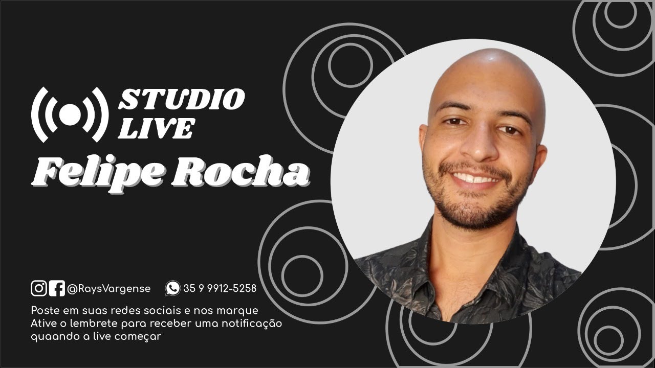 Studio Live com Felipe Rocha - YouTube