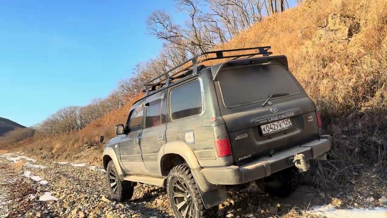 Зимой от Зеркальной до Топаузы по бухтам вдоль моря на 