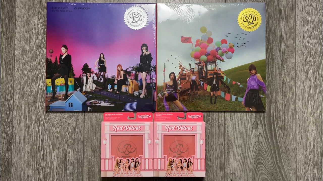 Random ver. 6th Mini Album Album+Extra Photocards Set RED VELVET SM Ent QUEENDOM Queens ver. 