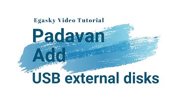 Padavan Add USB external disks