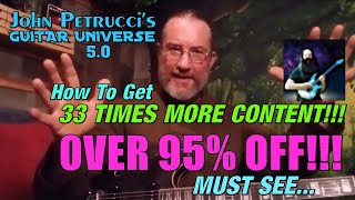 John Petrucci's Guitar Universe 5.0 *SPECIAL OFFER* #johnpetrucci #dreamtheater #guitartotality