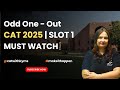 CAT 2025 VARC Odd one out and Para jumble | How to start CAT 2025 Preparation #cat2026 #cat2025