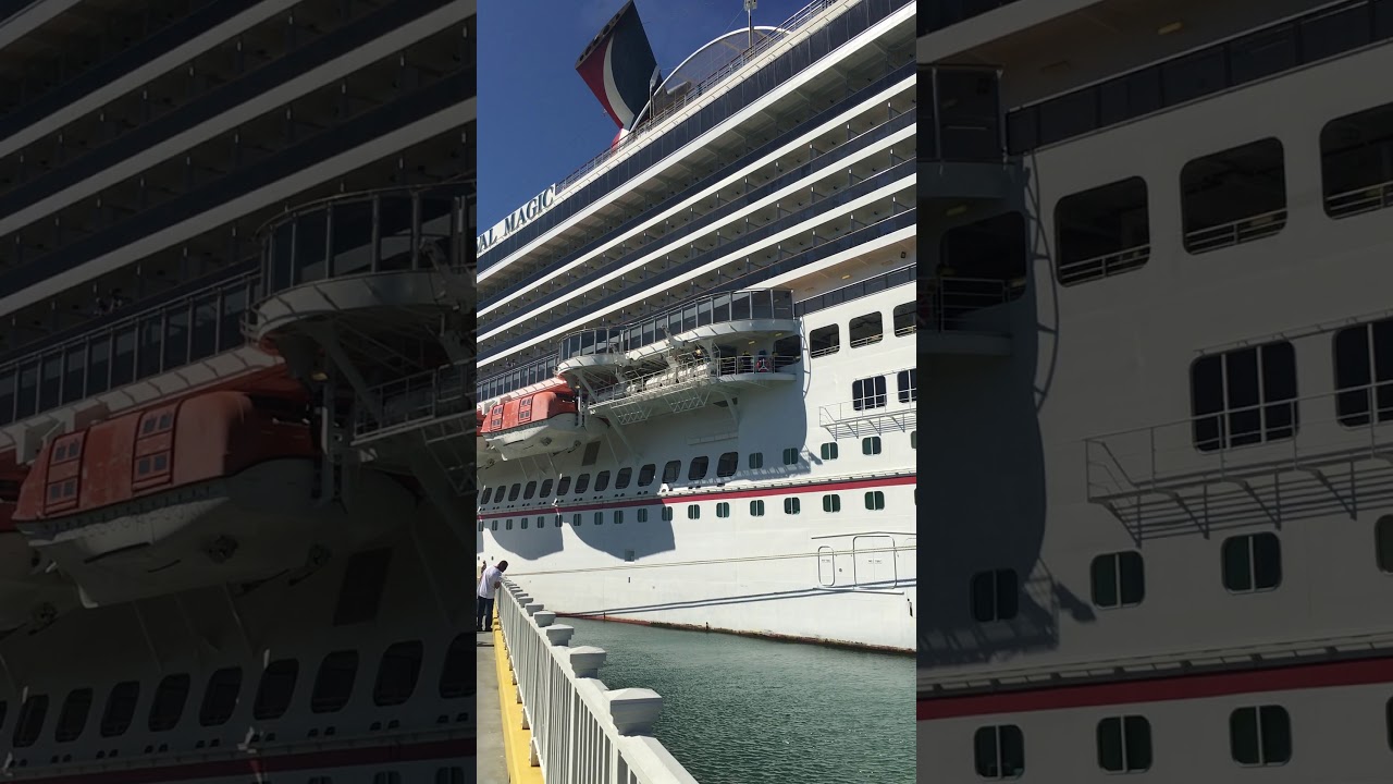 Carnival Magic Crew Muster Drill & Announcements YouTube