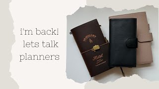 IM BACK! Planner Chat and I Need Your Help