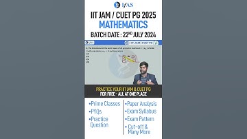 Test Your IIT JAM Maths Knowledge! IIT JAM Mathematics Question of the Day #iit #iitjam2025 #maths