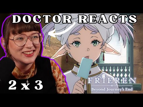 SO CUTE!! | Literature Doctor REACTS to Frieren | 2 x 3