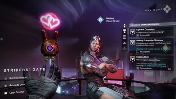 Destiny 2 Lightfall Get Exotic Deterministic Chaos Machine Quest Complete Lightfall Campaign