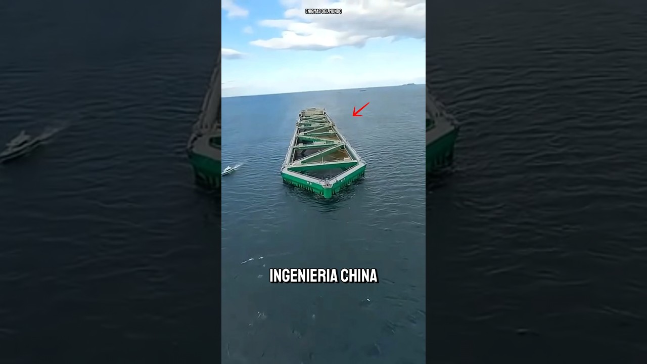¡China conquista el Océano con esta bestia flotante!