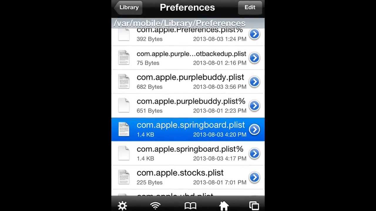 How to find your restrictions passcode using iFile YouTube