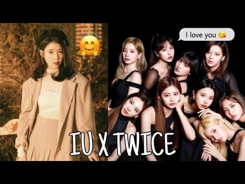 5 Minutes of TWICE and IU interaction