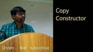 COPY CONSTRUCTORS || DEFINITION || EXAMPLES || C++ PROGRAMMING--Lecture--21