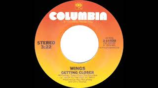 1979 HITS ARCHIVE: Getting Closer - Wings (stereo 45)