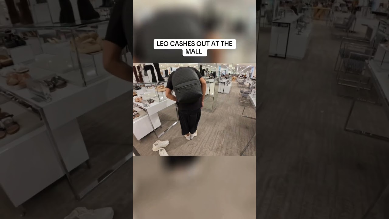 He Cashed Out at the Mall