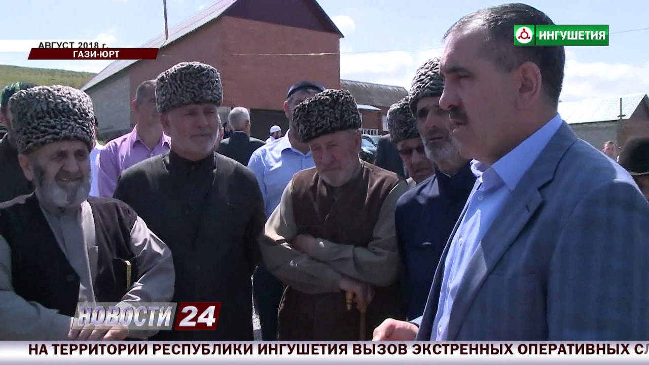 В Гази - Юрте ведется строительство новой школы.