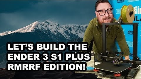 Unboxing - Creality Ender-3 S1 Plus 3D Printer Unbox Set Up and Build