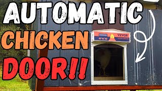 Automatic Chicken door! (The ultimate chicken coop upgrade!) by Off Grid Bruce 5,553 views 1 year ago 17 minutes