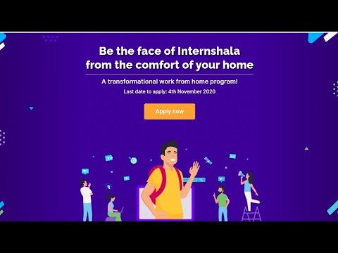 Internshala Student partner 20 registation, Be the face of Internshala ...