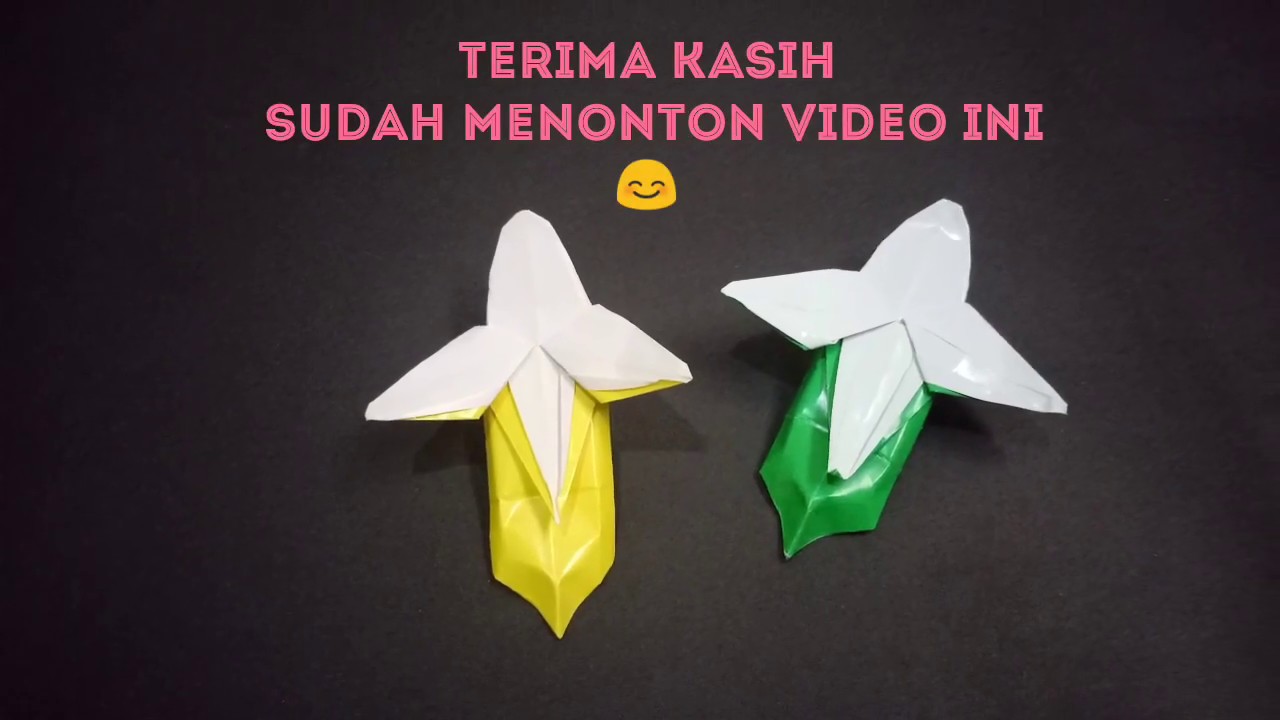 Apel Dari Origami Moa Gambar