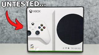 I Bought an UNTESTED Xbox Series S from Goodwill... for $274??