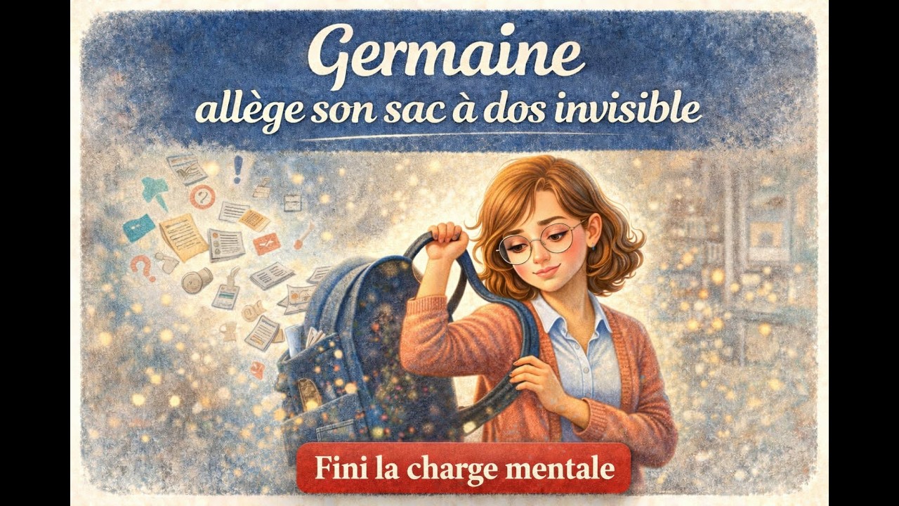 5 // Germaine allège sa charge mentale   #prendresaplace #lâcherprise #vivrelemomentpresent
